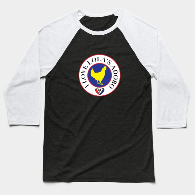 I love Lolas adobo - Filipino design Baseball T-Shirt by Estudio3e